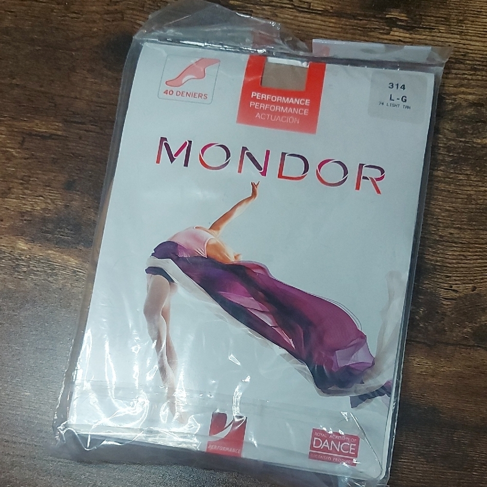 NWT Mondor Dance Tights Large